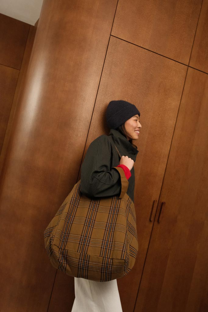 Totebag Elise Tartan