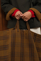 Totebag Elise Tartan