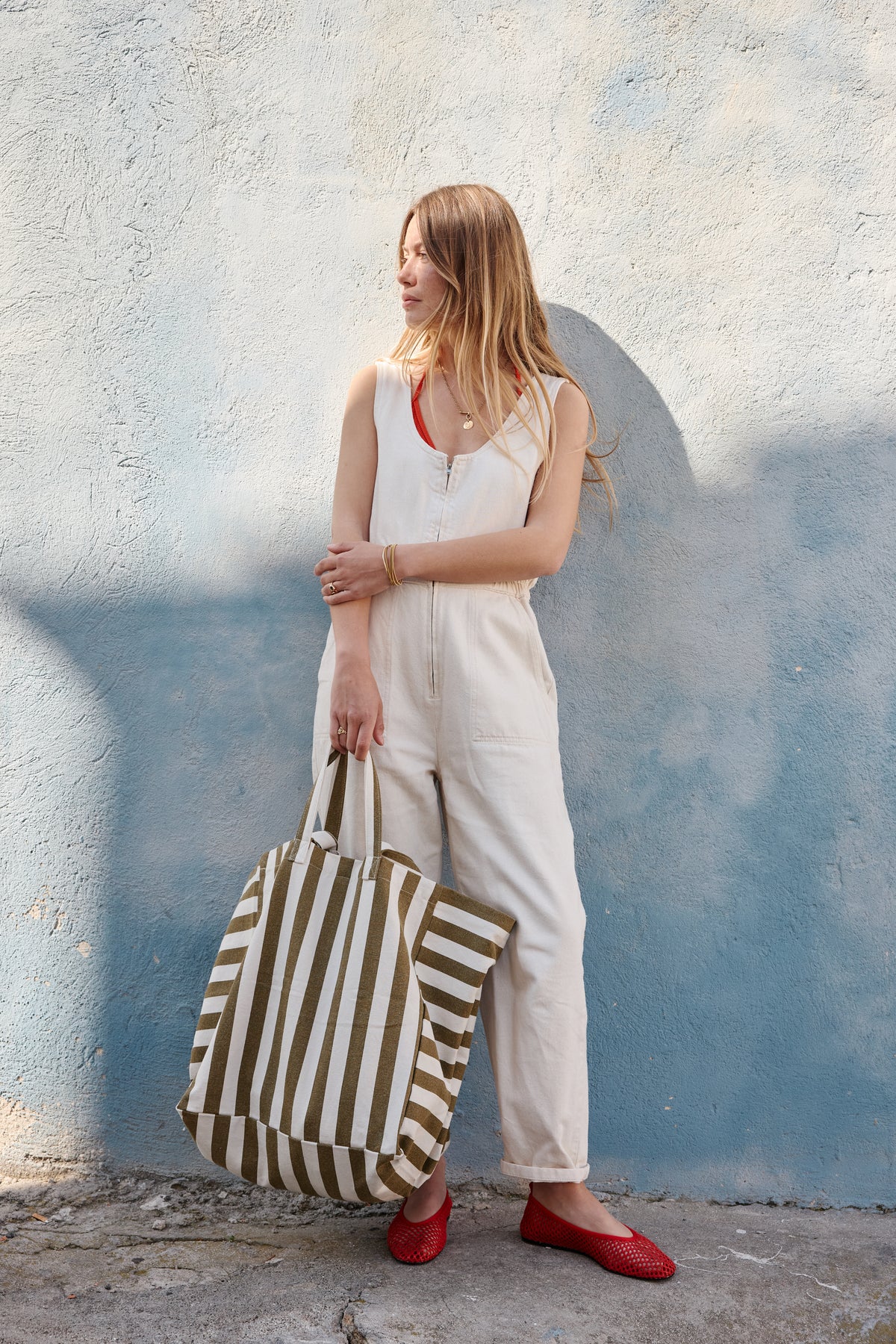 Totebag Elisa Olive
