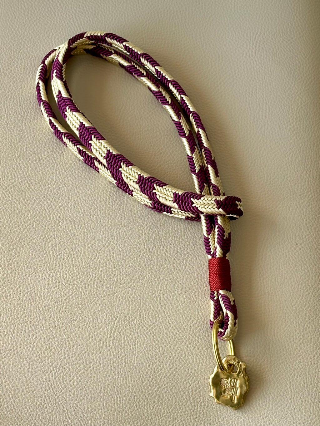Schlüsselanhänger Purple long