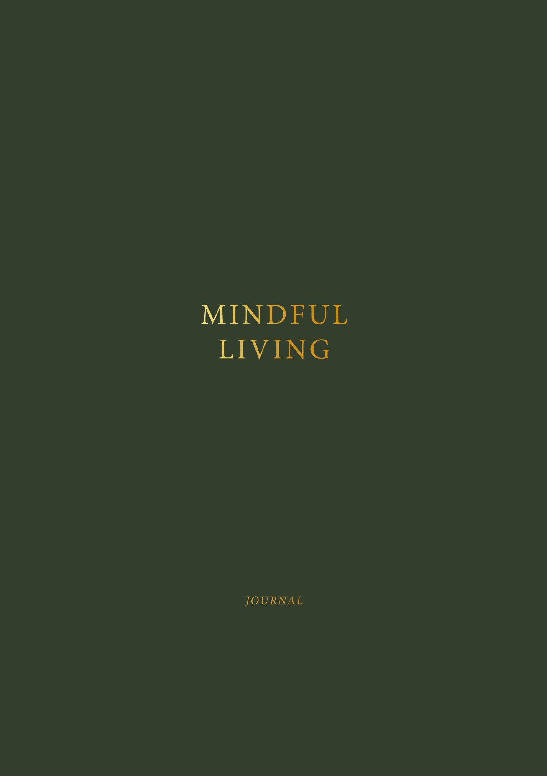 Notizbuch Mindful Living