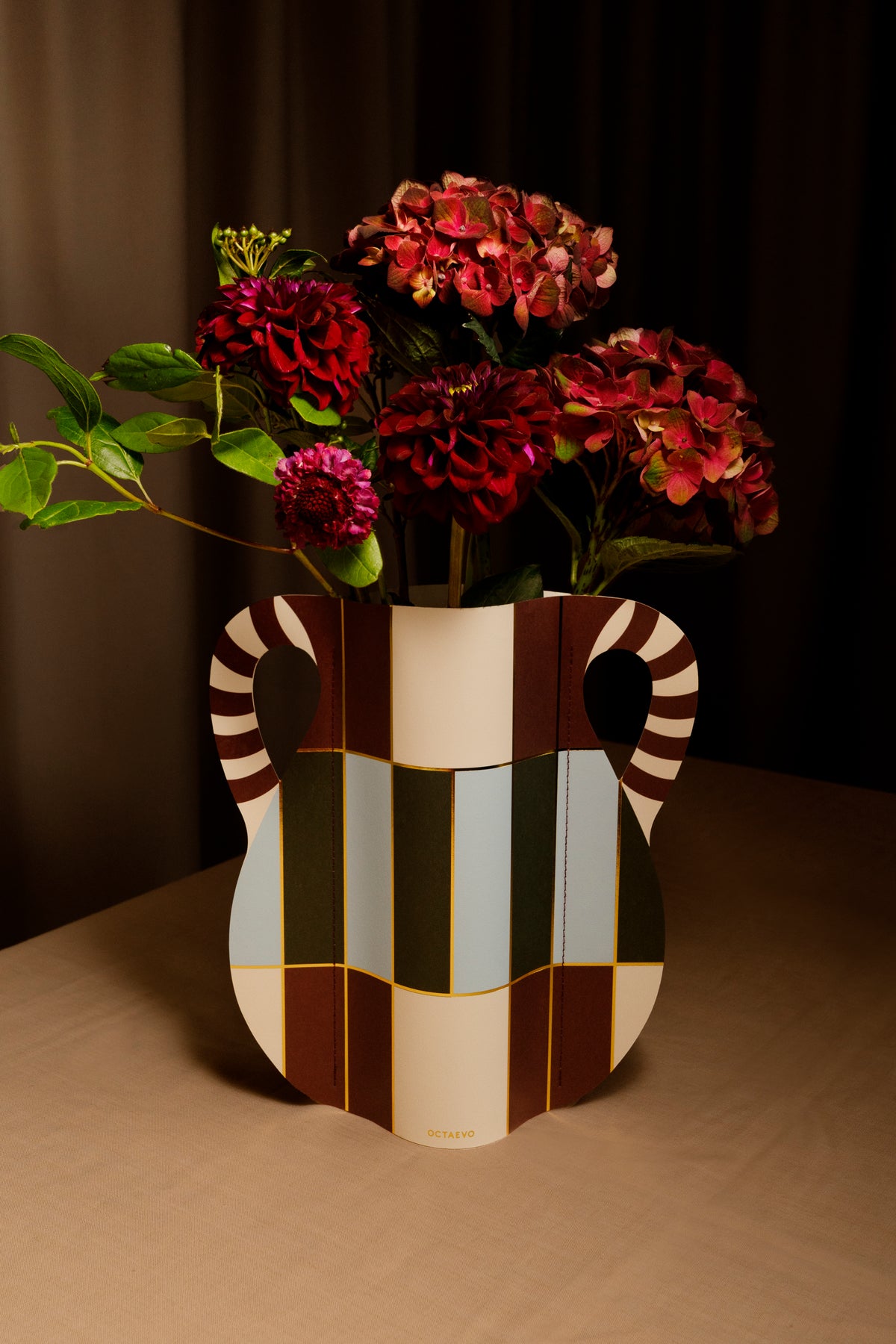 Papiervase Patio