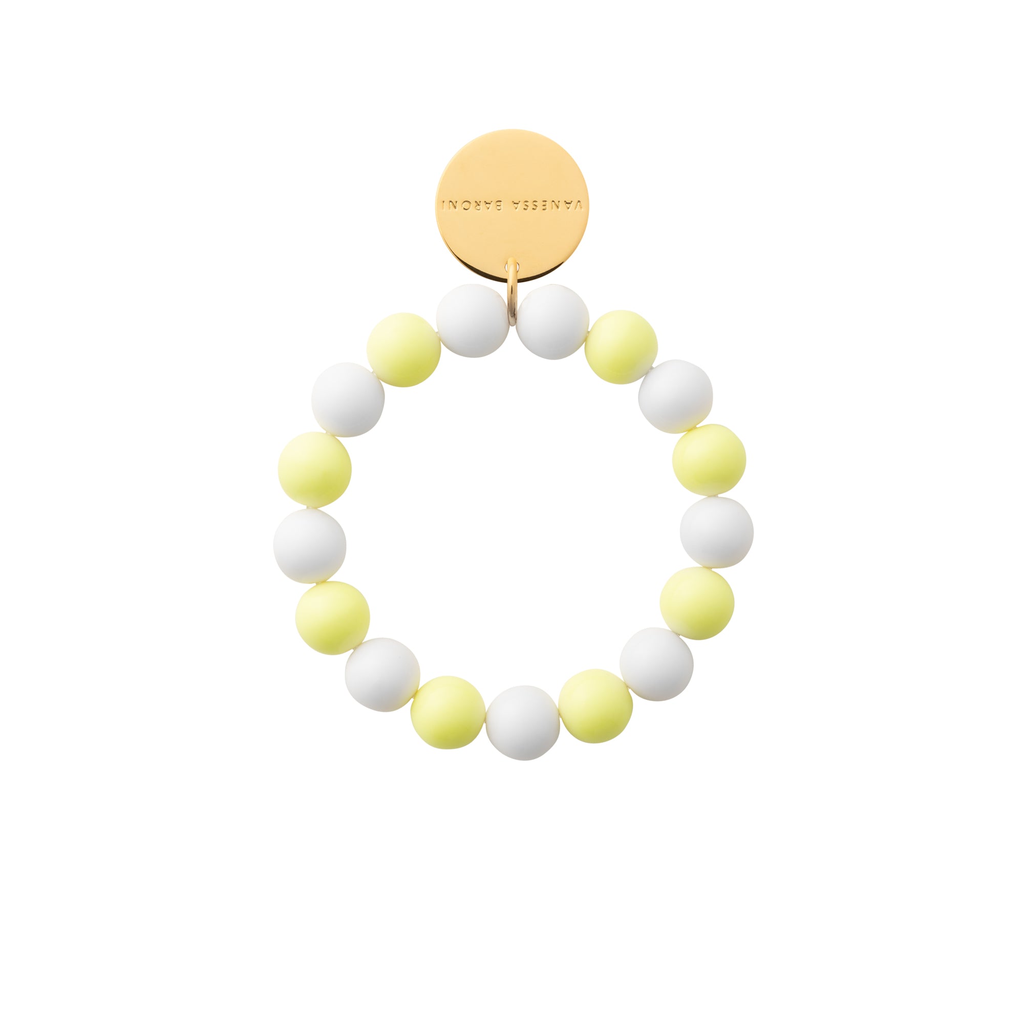 Armband Off White Butter Yellow