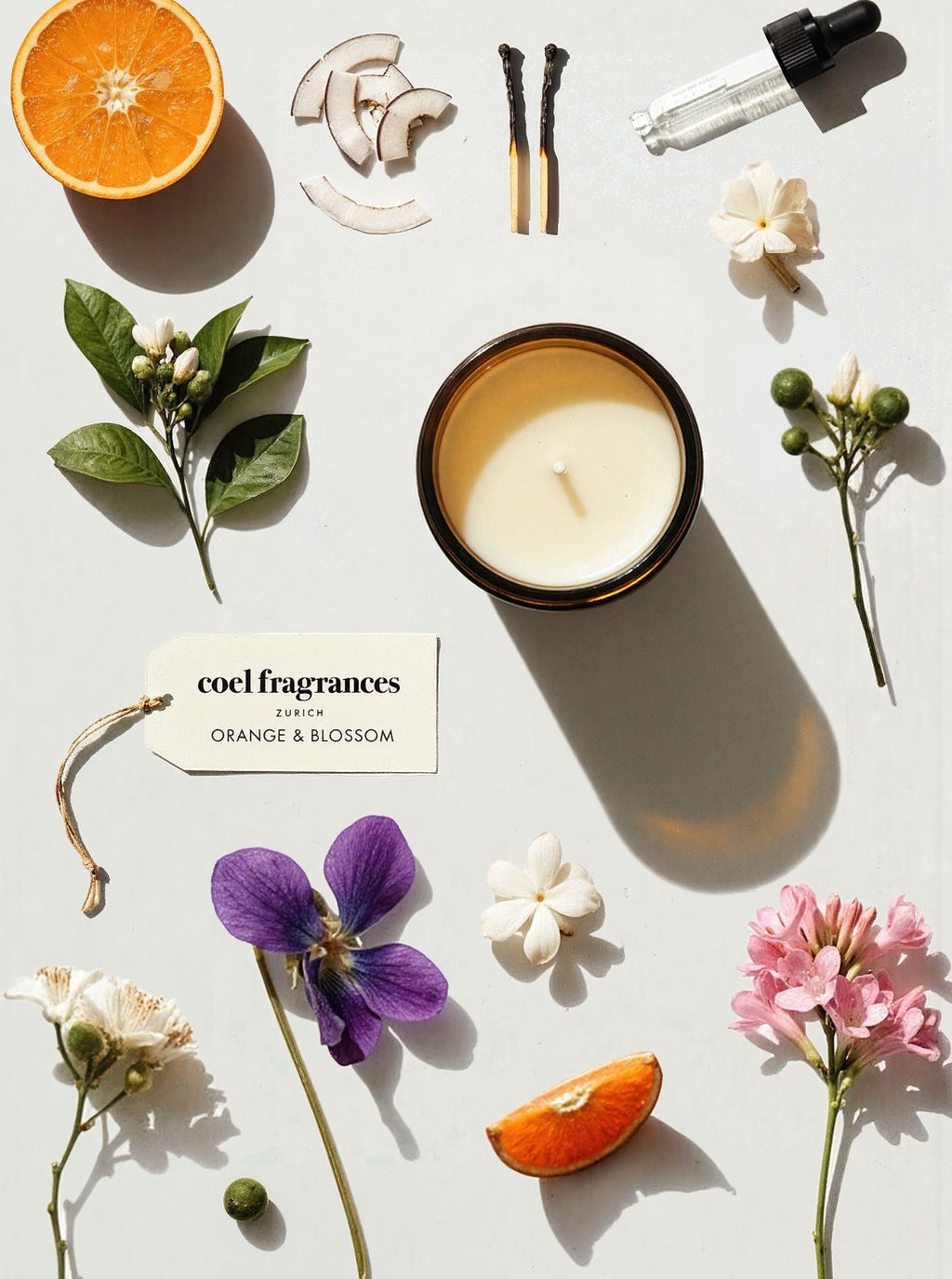 Duftkerze Orange & Blossom