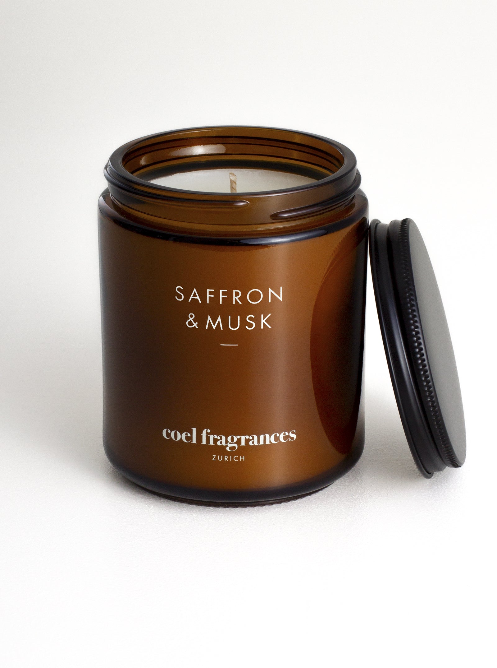 Duftkerze Saffron & Musk
