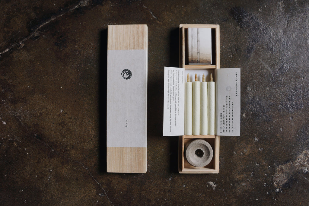 Kerzen Shinto Purification